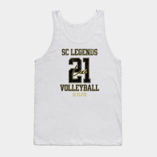 Lexi #21 SC Legends (12 Elite) - White Tank Top